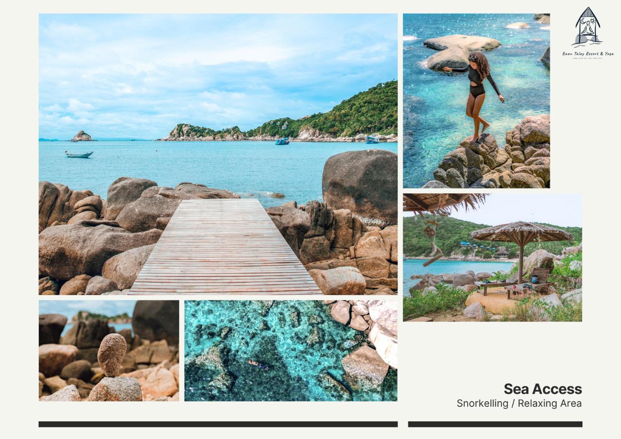 Baan Talay Resort & Yoga Κο Τάο Εξωτερικό φωτογραφία